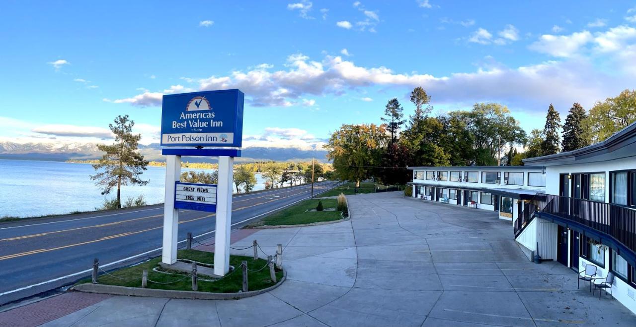 Americas Best Value Inn Polson Exterior foto