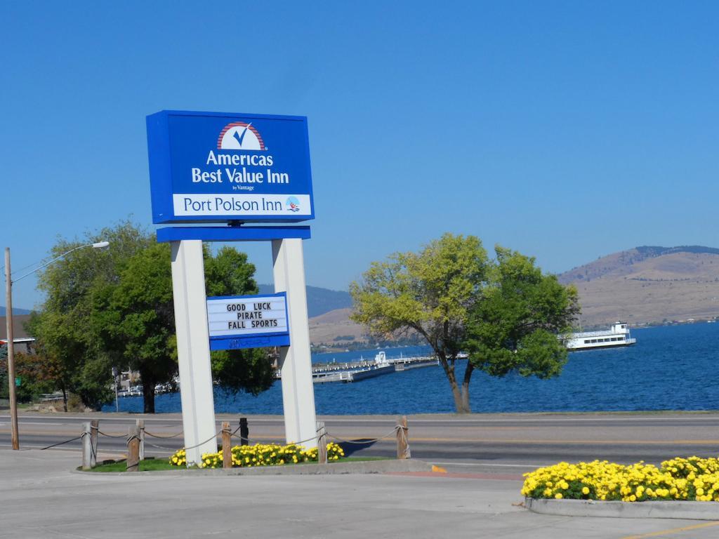 Americas Best Value Inn Polson Exterior foto